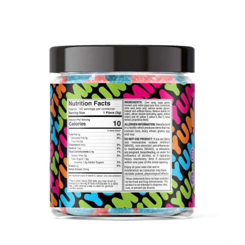 Yum Yum Gummies - CBD Full Spectrum Sour Bears - 3500mg - Thumbnail 3