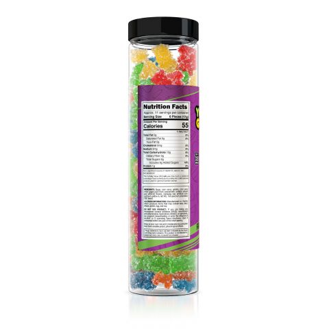 Yum Yum Gummies - CBD Full Spectrum Sour Bears - 500mg - Thumbnail 3
