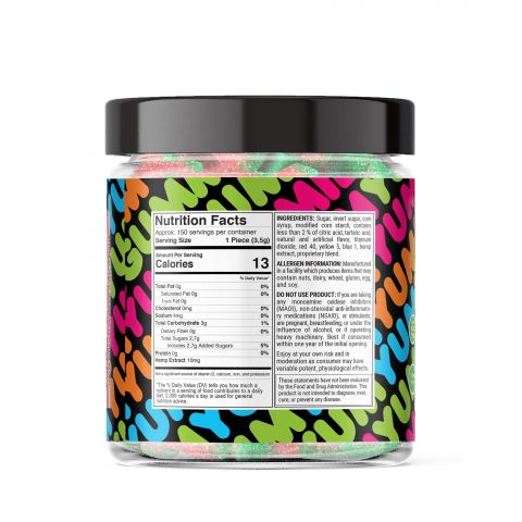 Yum Yum Gummies - CBD Full Spectrum Watermelon Slices - 1500mg - Thumbnail 3