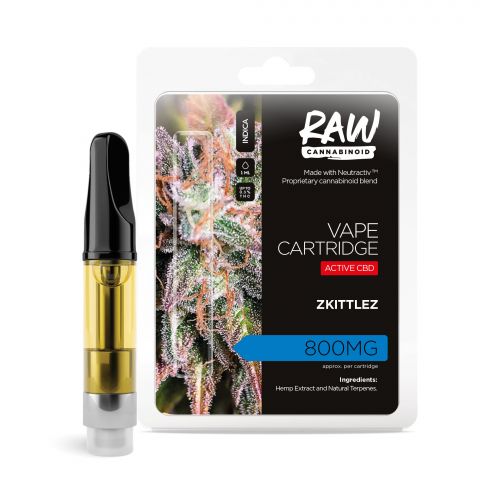 Zkittles Cartridge - Active CBD - Cartridge - RAW - 800mg - Thumbnail 1