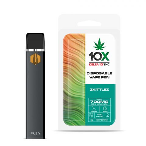 Zkittles Disposable - Delta 10 THC - 10X - 700 MG - Thumbnail 1