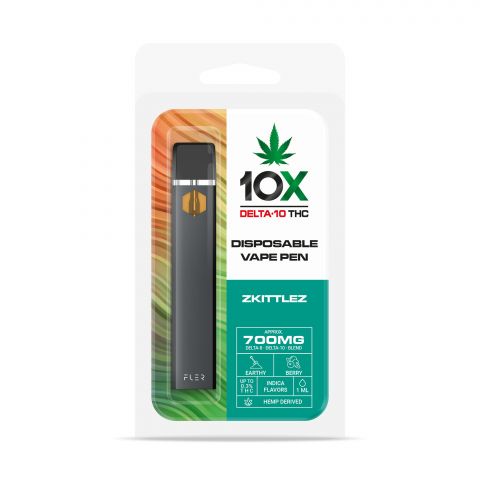 Zkittles Disposable - Delta 10 THC - 10X - 700 MG - Thumbnail 2