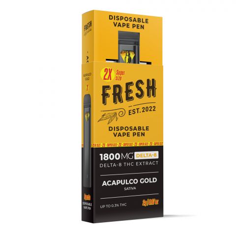 Acapulco Gold Vape Pen - Delta 8 - Disposable - 1800MG - Fresh - Thumbnail 2