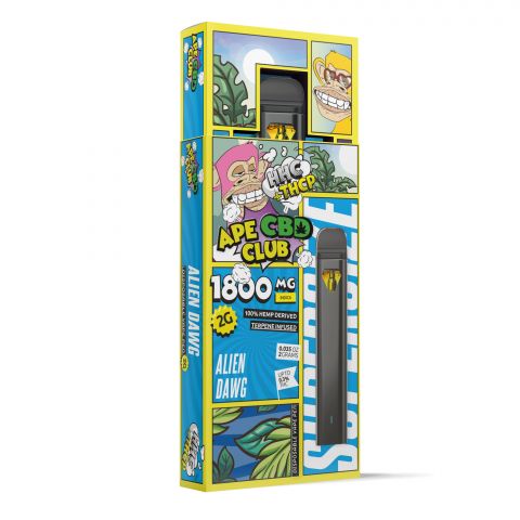 Alien Dawg Vape Pen - HHC, THCP - Ape CBD Club - Thumbnail 2