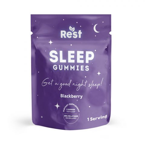 Blackberry Gummies - Melatonin - 6MG - Rest Sleep Gummies - Thumbnail 3