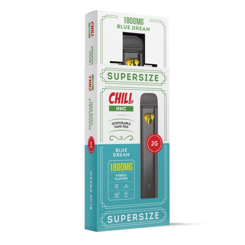 Blue Dream Vape Pen - HHC - Disposable - 1800MG - Chill Plus - Thumbnail 2