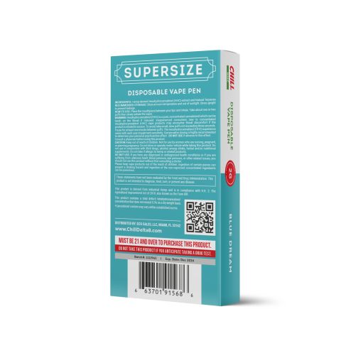 Blue Dream Vape Pen - HHC - Disposable - 1800MG - Chill Plus - Thumbnail 4