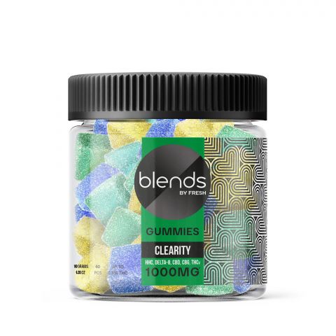 Clearity Blend - 25mg - HHC, D8, CBD, CBG, THCV Gummies - Blends by Fresh - 2
