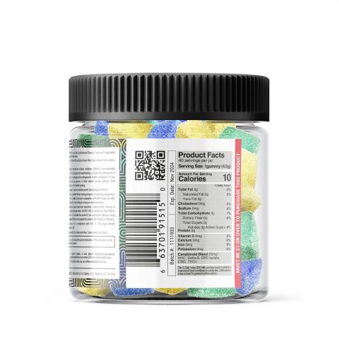 Clearity Gummies - D8, HHC, CBD - Blends - 1000MG - Thumbnail 3