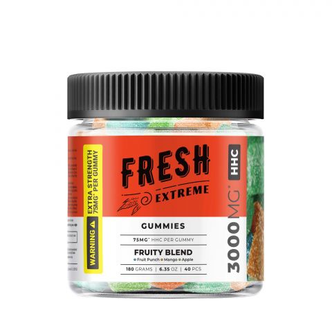 Fruity Blend Gummies - HHC - 3000MG - Fresh Extreme - Thumbnail 2