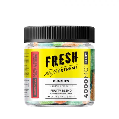 Fruity Blend Gummies - HHC - 4000MG - Fresh Extreme - Thumbnail 2