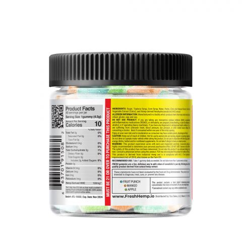 Fruity Blend Gummies - HHC - 4000MG - Fresh Extreme - Thumbnail 3