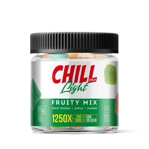 D8, CBD Gummies - 25mg - Fruity Mix - Chill Plus - Thumbnail 2