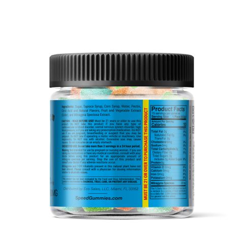 Fruity Mix Gummies - Kratom - Speed - Thumbnail 3