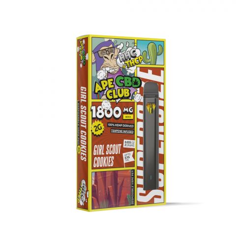 Girl Scout Cookies Vape Pen - HHC, THCP - Ape CBD Club - Thumbnail 3