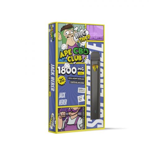 Jack Herer Vape Pen - HHC, THCP - Ape CBD Club - Thumbnail 3