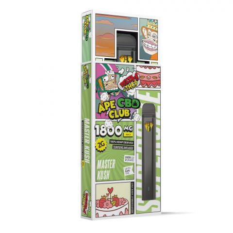 Master Kush Vape Pen - D8, THCP - Ape CBD Club - Thumbnail 2