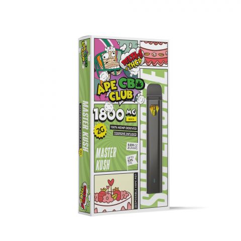 Master Kush Vape Pen - D8, THCP - Ape CBD Club - Thumbnail 3