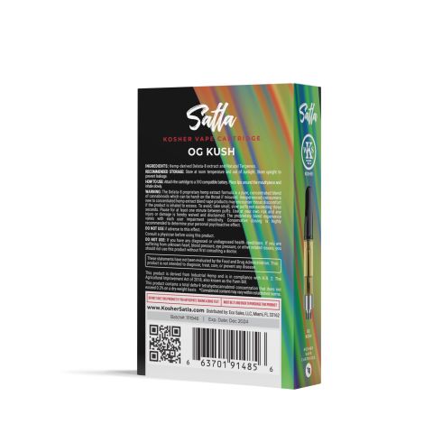 OG Kush Cartridge - Delta 8 - 900MG - Satla - Thumbnail 4