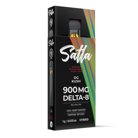 OG Kush Vape Pen - Delta 8 - Disposable - 900MG - Satla - Thumbnail 2
