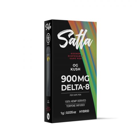 OG Kush Vape Pen - Delta 8 - Disposable - 900MG - Satla - Thumbnail 4