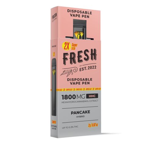 Pancake Vape Pen - HHC - Disposable - 1800MG - Fresh - 2