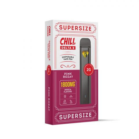 Pink Rozay Vape Pen - Delta 8 - Disposable - 1800MG - Chill Plus - Thumbnail 3