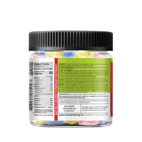 Tropical Blend Gummies - Delta-8 THC - 4000MG - Fresh Extreme - Thumbnail 3