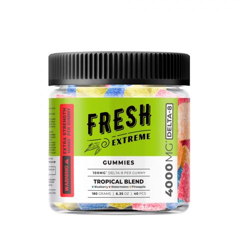 Tropical Blend Gummies - Delta-8 THC - 4000MG - Fresh Extreme - Thumbnail 2