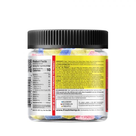 Tropical Blend Gummies - HHC - 4000MG - Fresh Extreme - Thumbnail 3