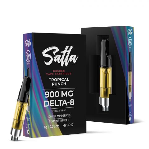 Tropical Punch Cartridge - Delta 8 - 900MG - Satla - Thumbnail 1