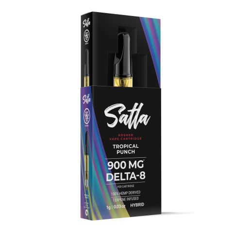 Tropical Punch Cartridge - Delta 8 - 900MG - Satla - Thumbnail 2
