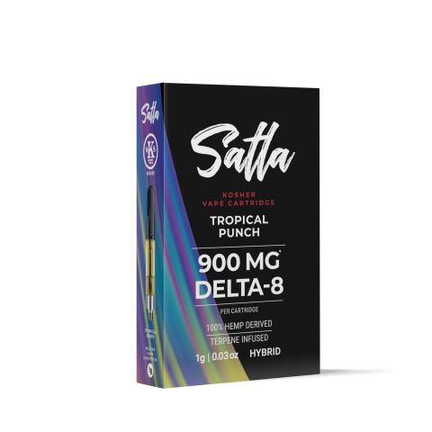 Tropical Punch Cartridge - Delta 8 - 900MG - Satla - Thumbnail 3
