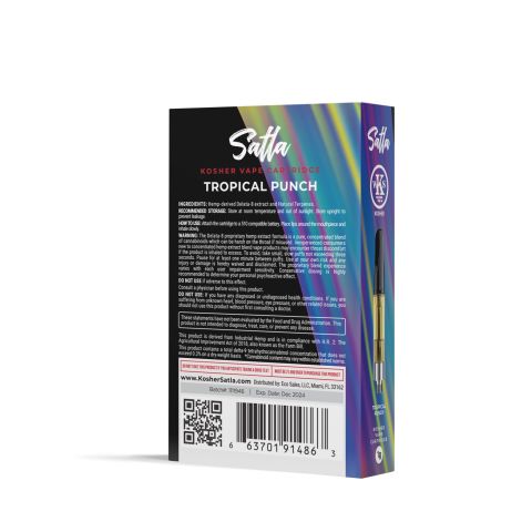 Tropical Punch Cartridge - Delta 8 - 900MG - Satla - Thumbnail 4