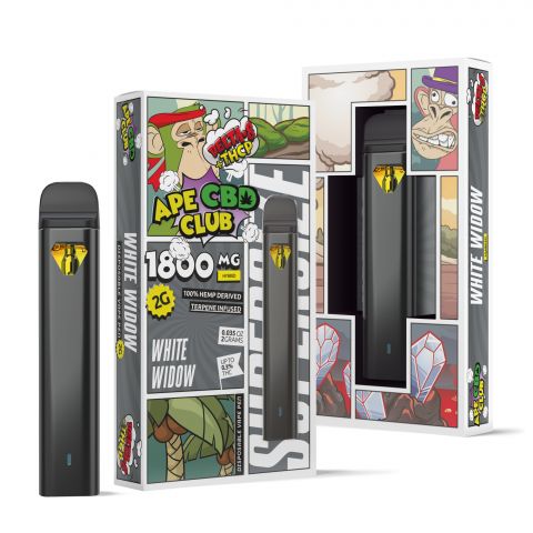 White Widow Vape Pen - D8, THCP - Ape CBD Club - Thumbnail 1