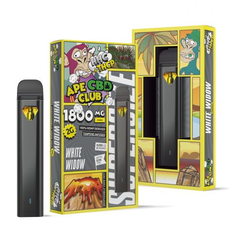 White Widow Vape Pen - HHC, THCP - Ape CBD Club - Thumbnail 1