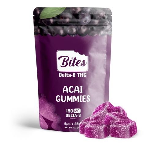 Bites Delta 8 Gummy - Acai - 150mg - 1