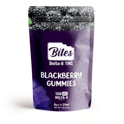 Bites Delta 8 Gummy - Blackberry - 150mg - Thumbnail 2