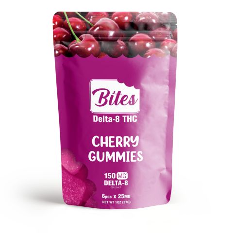 Bites Delta 8 Gummy - Cherry - 150mg - Thumbnail 2