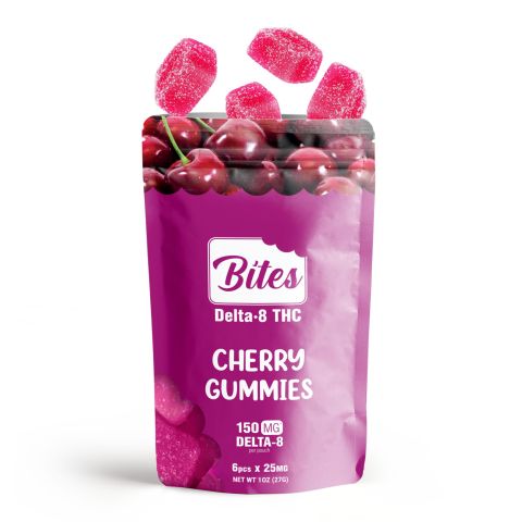 Bites Delta 8 Gummy - Cherry - 150mg - 3