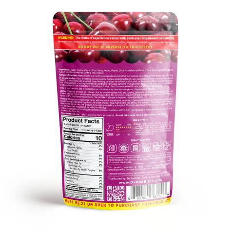 Bites Delta 8 Gummy - Cherry - 150mg - Thumbnail 4