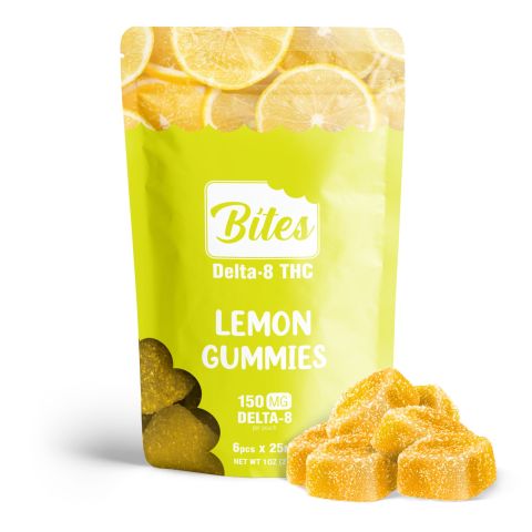 Bites Delta 8 Gummy - Lemon - 150mg - 1