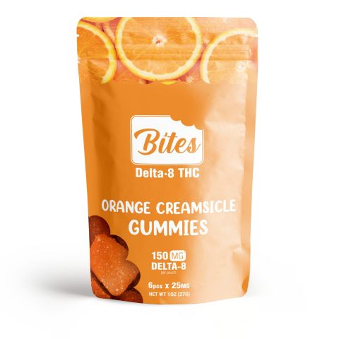 Bites Delta 8 Gummy - Orange Creamsicle - 150mg - 2