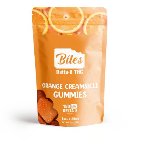 Bites Delta 8 Gummy - Orange Creamsicle - 150mg - Thumbnail 2