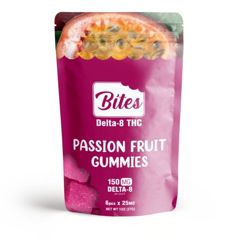 Bites Delta 8 Gummy - Passion Fruit - 150mg - Thumbnail 2