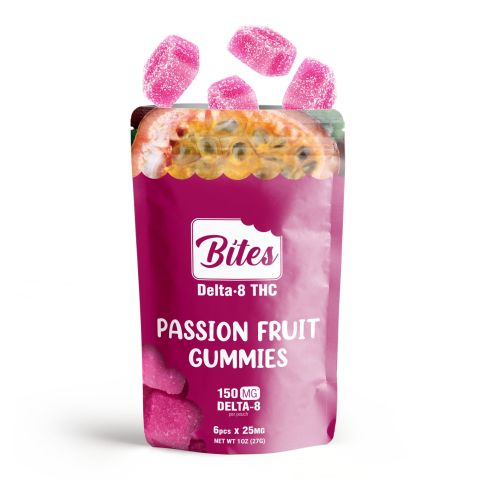 Bites Delta 8 Gummy - Passion Fruit - 150mg - Thumbnail 3