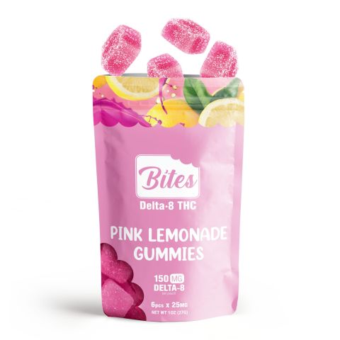 Bites Delta 8 Gummy - Pink Lemonade - 150mg - 3