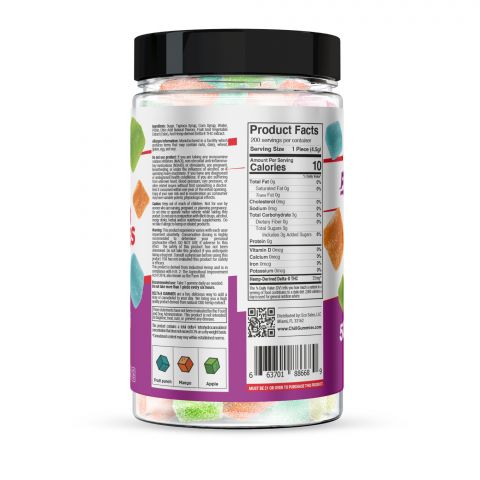 Chill Plus Extreme Delta-8 Gummies Fruity Mix - 5000X - Thumbnail 3