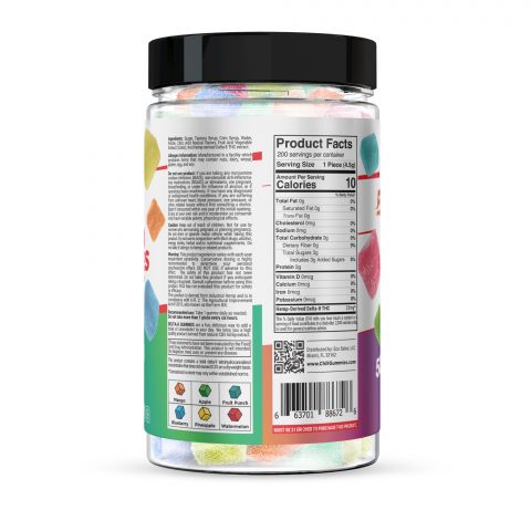 Chill Plus Extreme Delta-8 Gummies Party Mix - 5000X - Thumbnail 3
