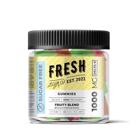 Fruity Blend Gummies - Delta 8 - 1000MG - Fresh - Thumbnail 2